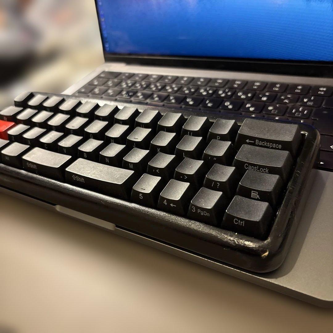 Omega45 Rev.D 自作45% カスタムメカニカルキーボード