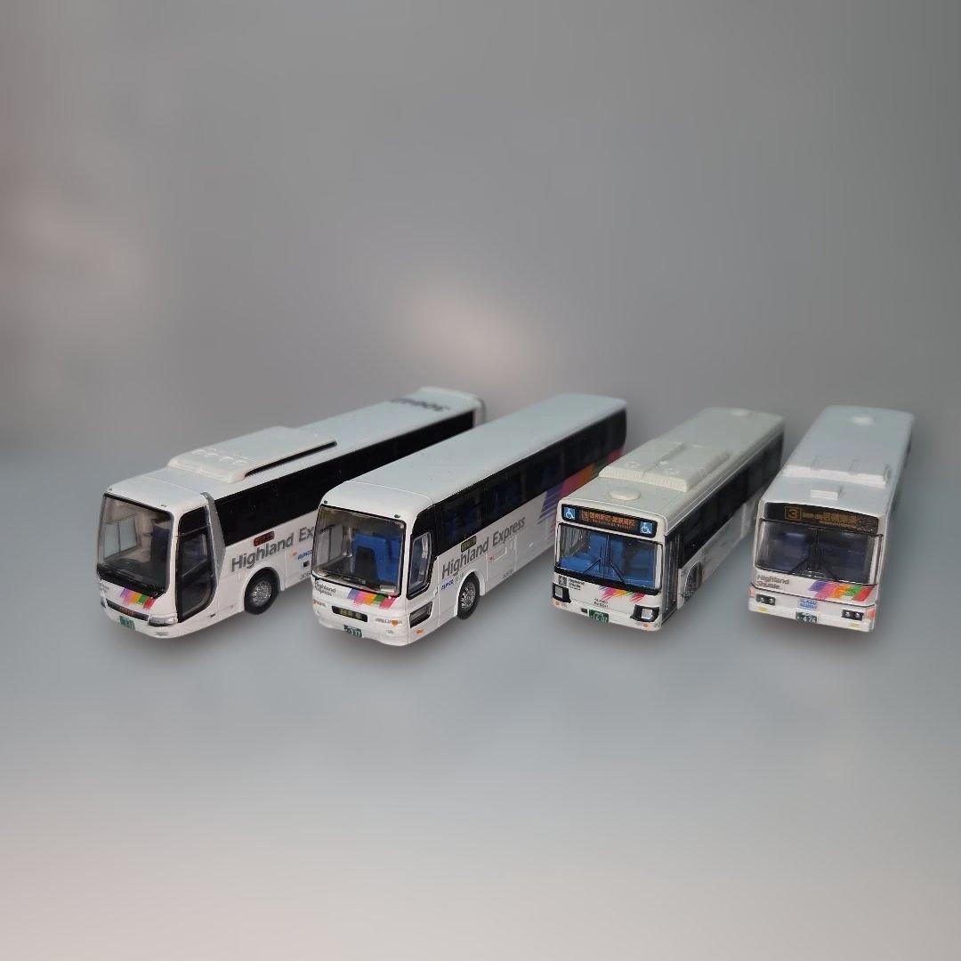 バスコレ アルピコ交通 4台セット