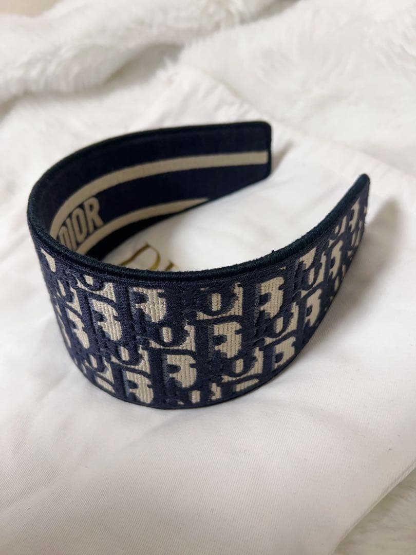 Dior オブリーク トロッター ヘアバンド