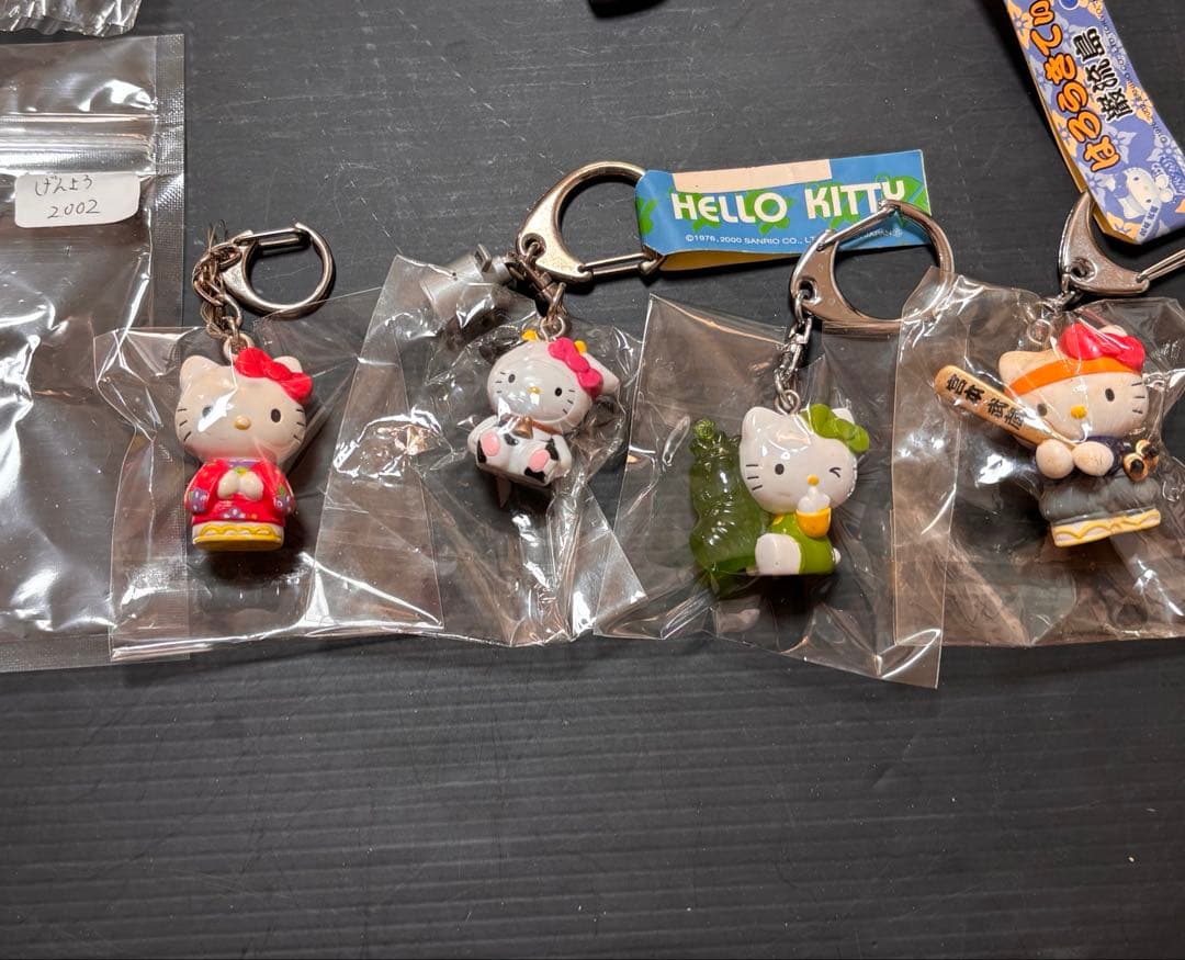 激レア、未開封多数！大量ご当地キティ ハローキティキーホルダーまとめ星座 温泉
