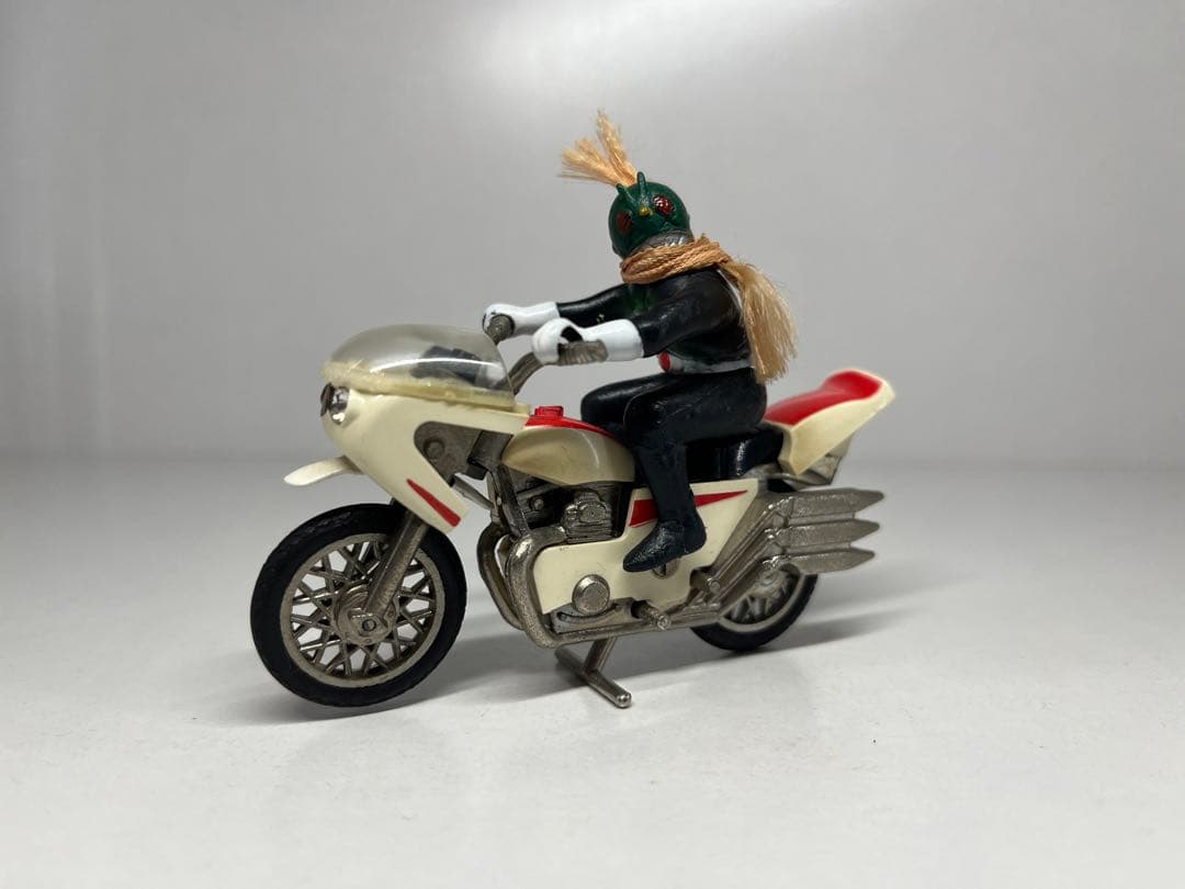 ポピー 超合金　サイクロン号　仮面ライダー　当時物　ビンテージ　バイク