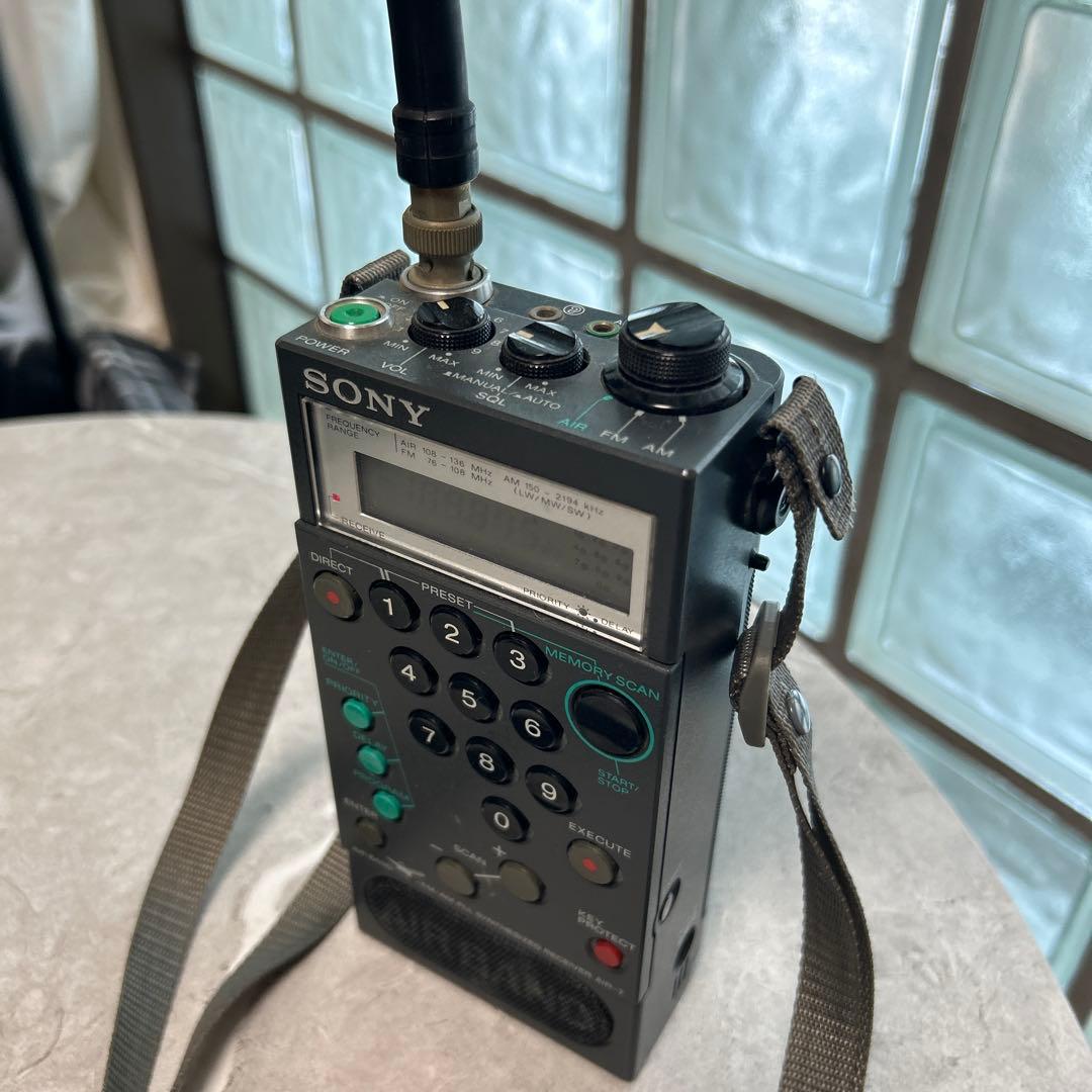 受信機 SONY FMAM PLL SYNTHESIZED RECEIVER AIR-7
