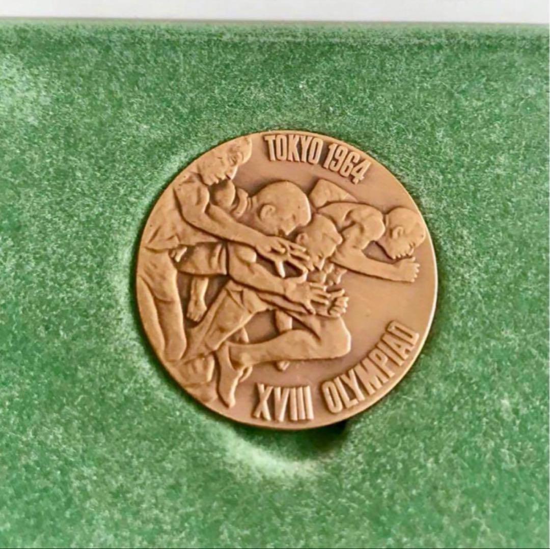 【美品】1964年 東京オリンピック記念 銀メダル・銅メダル ⑩