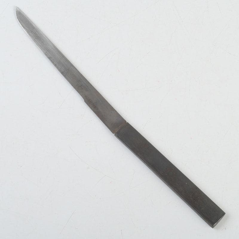 刀装具　古鉄　上野大掾久国　小柄　V　9553