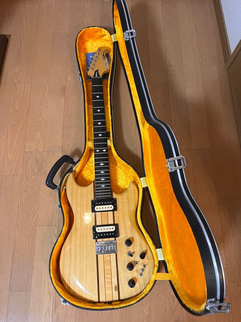 アリアプロ2 TS-600 ビンテージギター　ハードケース付