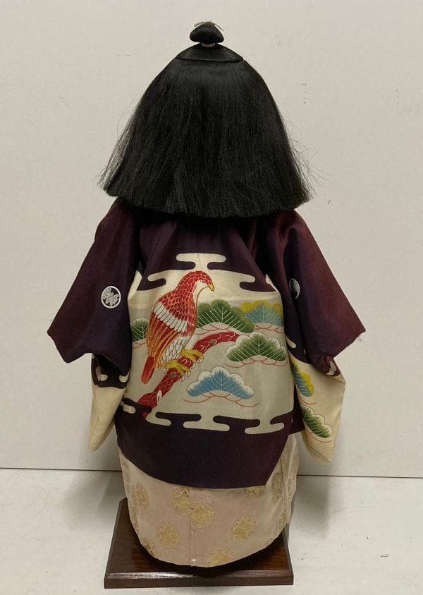 市松人形 男の子 女の子 花月斎 在銘 54cm  日本人形 抱き人形