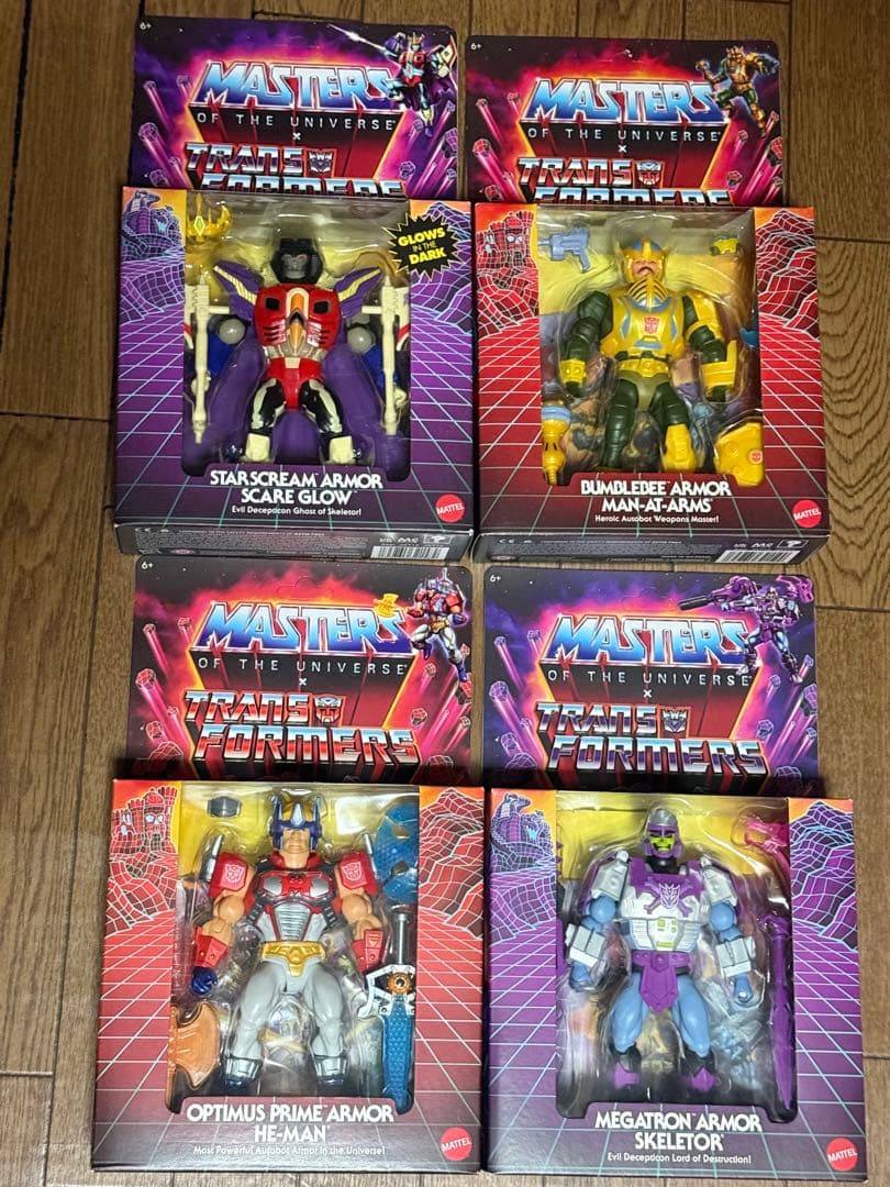 貴重 新品 トランスフォーマー マスターズオブザユニバース ヒーマン フィギュア
