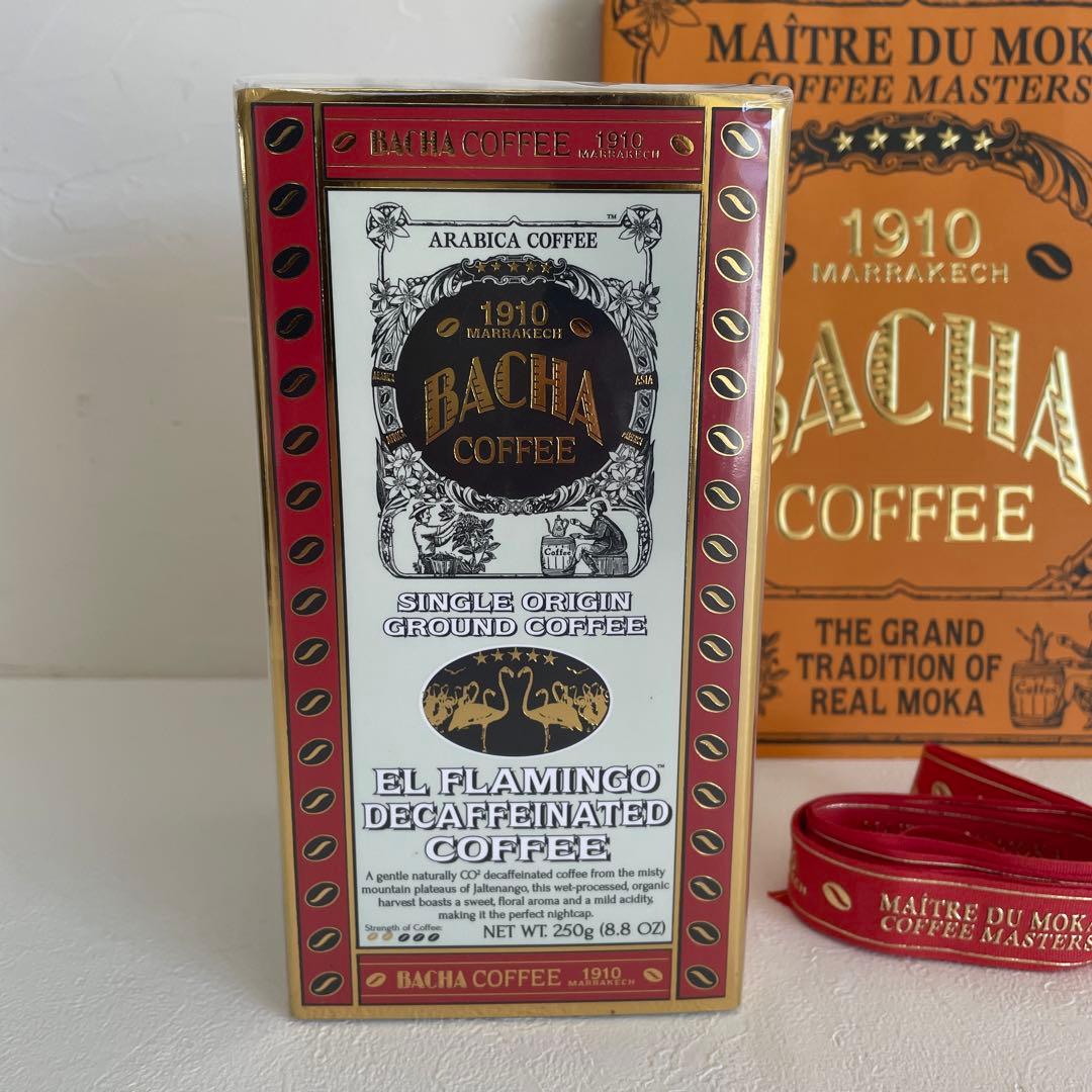 【未開封・中身あり】BACHA コーヒー　ホワイト缶