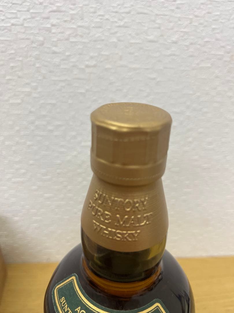 【新品未開封】山崎 10年 グリーンラベル ウイスキー 750ml 箱付き