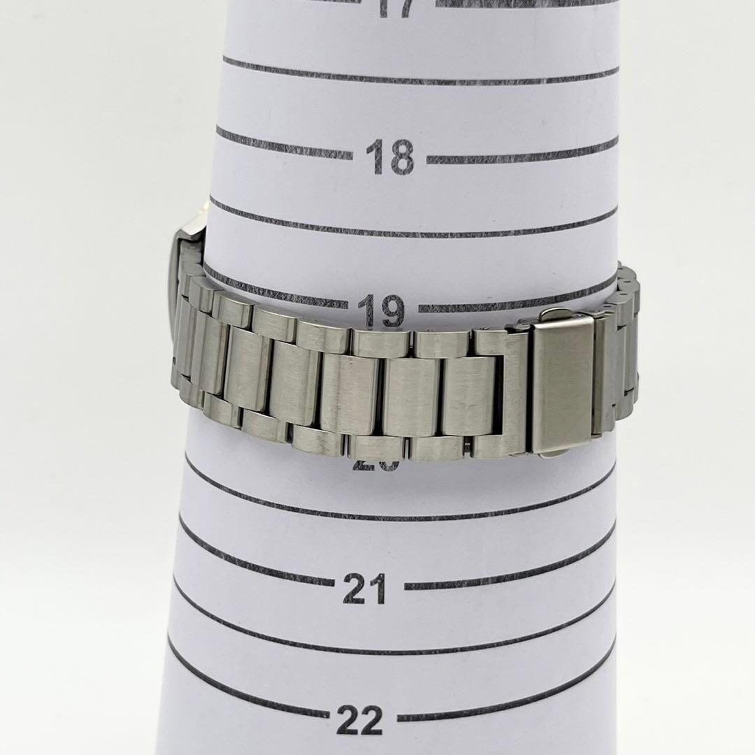 【稼働品】SEIKO カットガラス　クォーツ 腕時計 コンビ 3863-7020