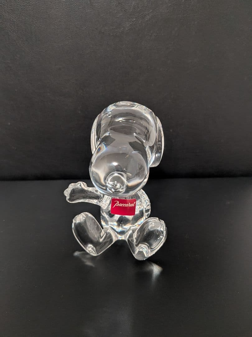 【最終値下げ】Baccarat　SNOOPY彫刻