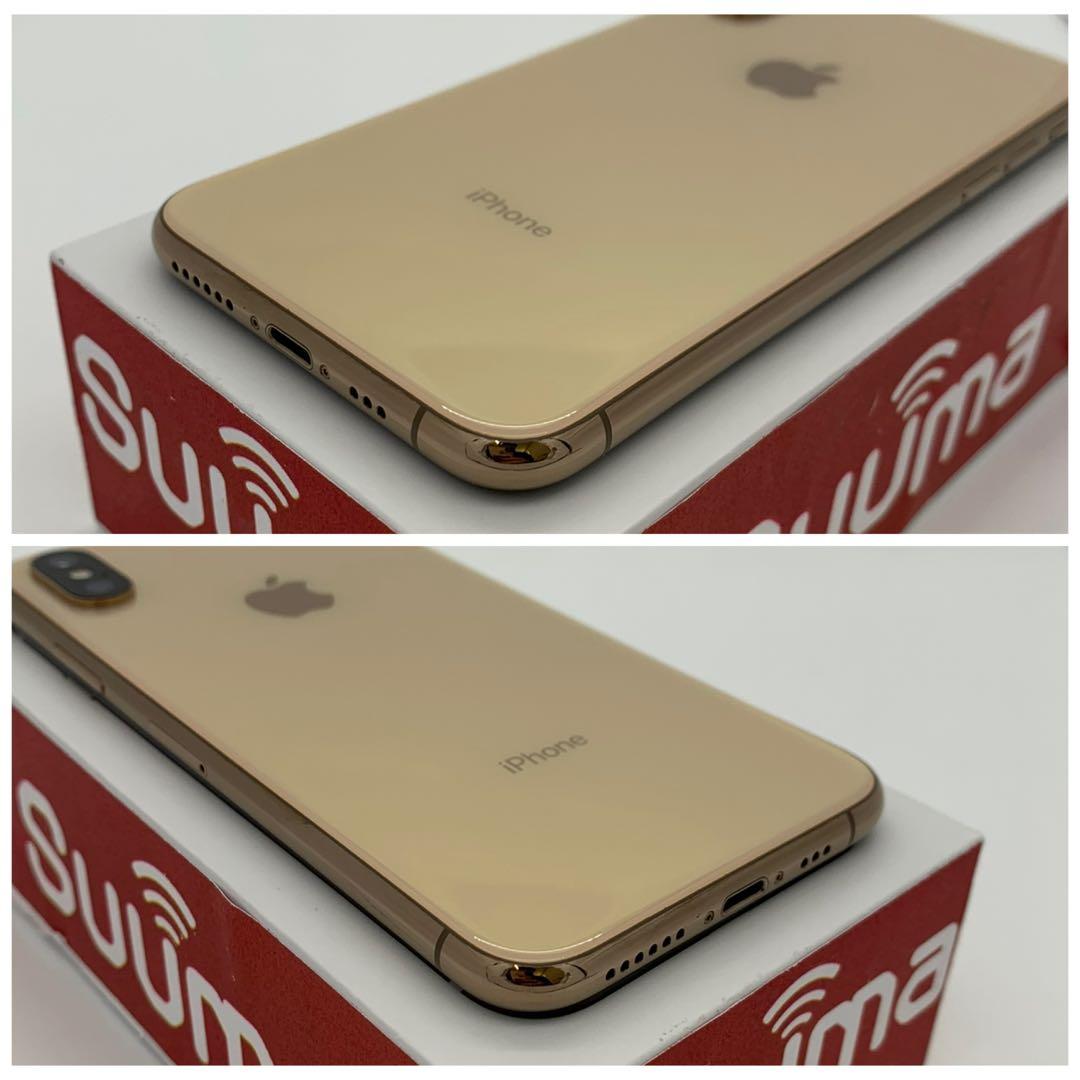 S 100% iPhone XS 256 GB SIMフリー ゴールド 本体