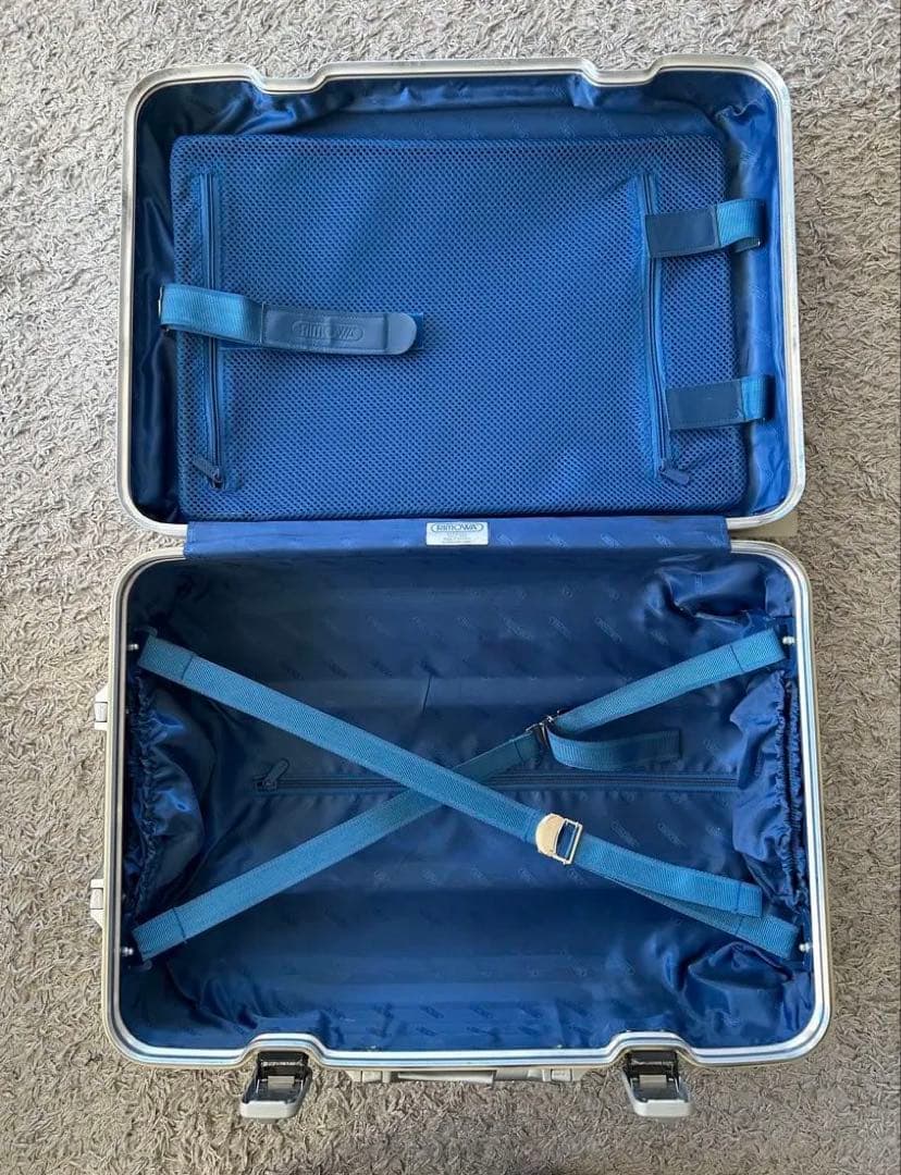 リモワ　2輪　トパーズ　青ロゴ　スーツケース　RIMOWA 92952