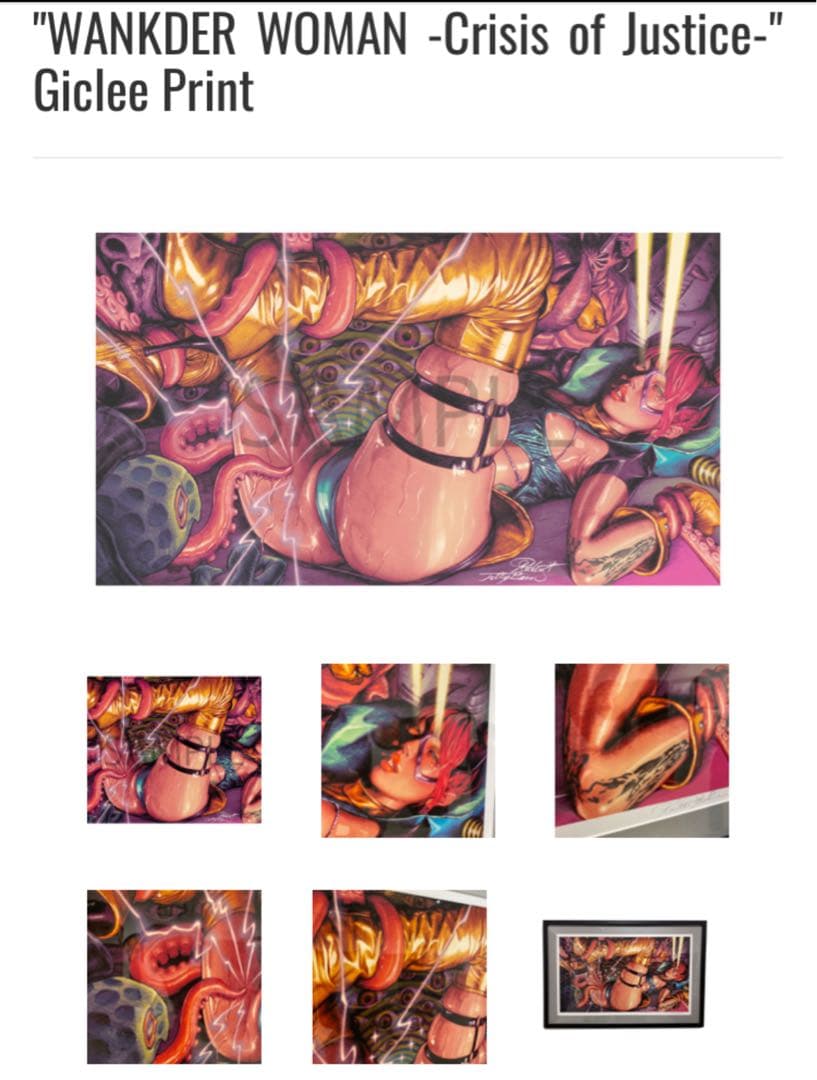 ロッキンジェリービーン　三罰展　複製原画