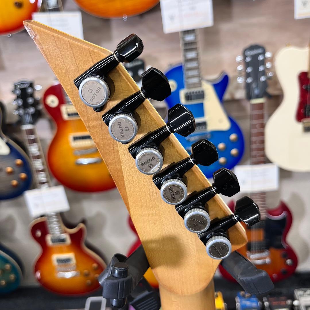 【10338】 ESP King V フライング V 変形 角タッチアップあり