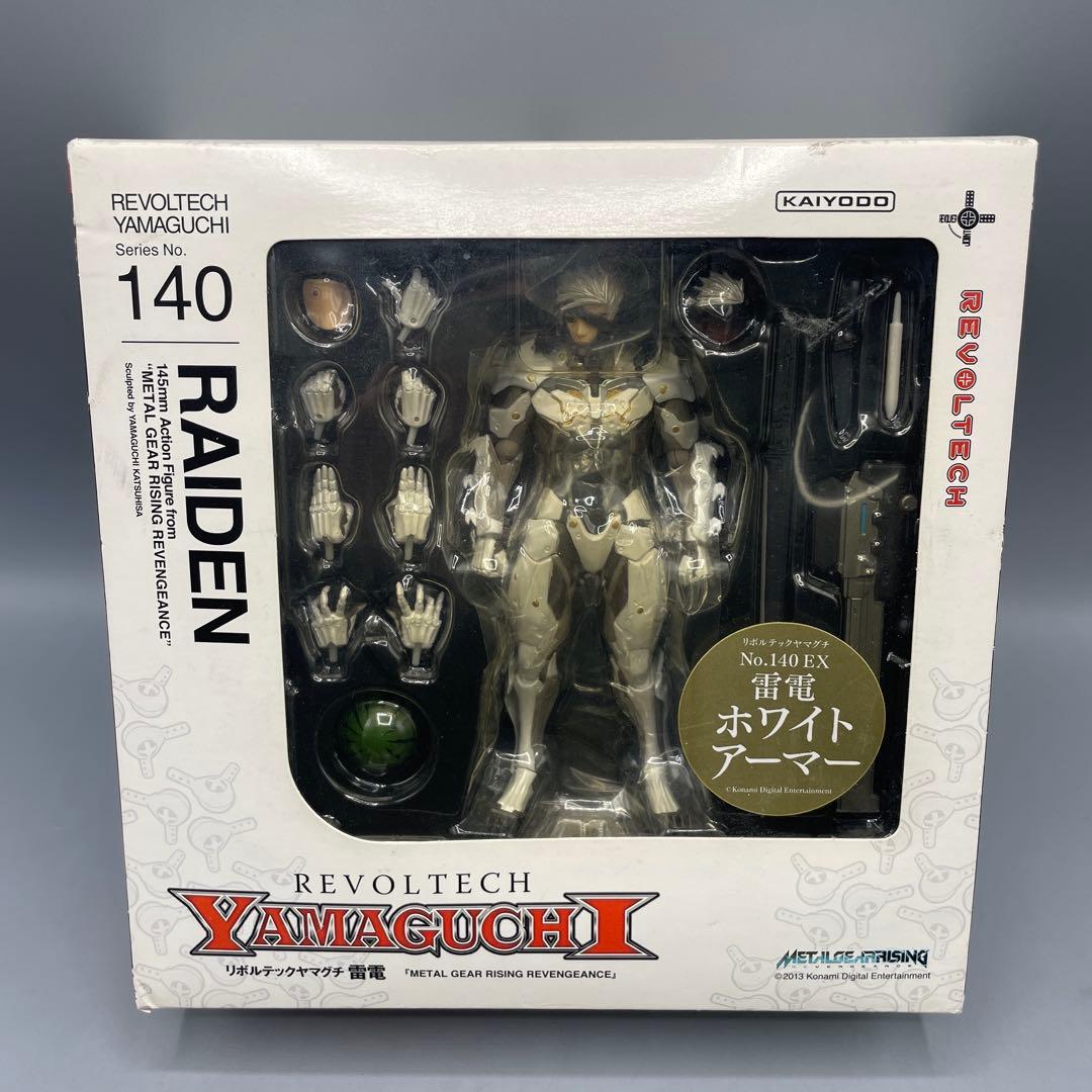 リボルテックヤマグチ No.140EX 雷電 ホワイトアーマー メタルギア