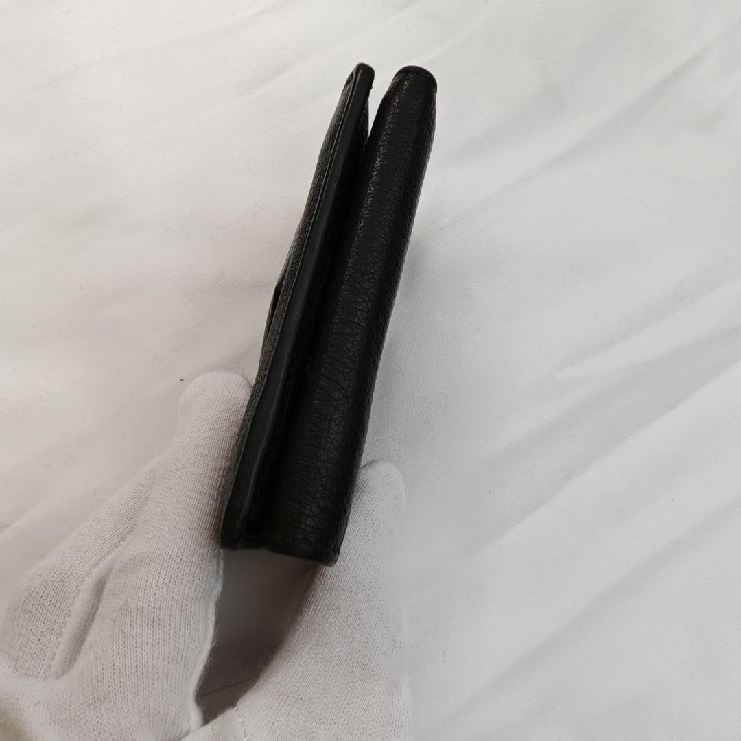 BALENCIAGA ペーパーミニウォレット 折り財布 ブラック
