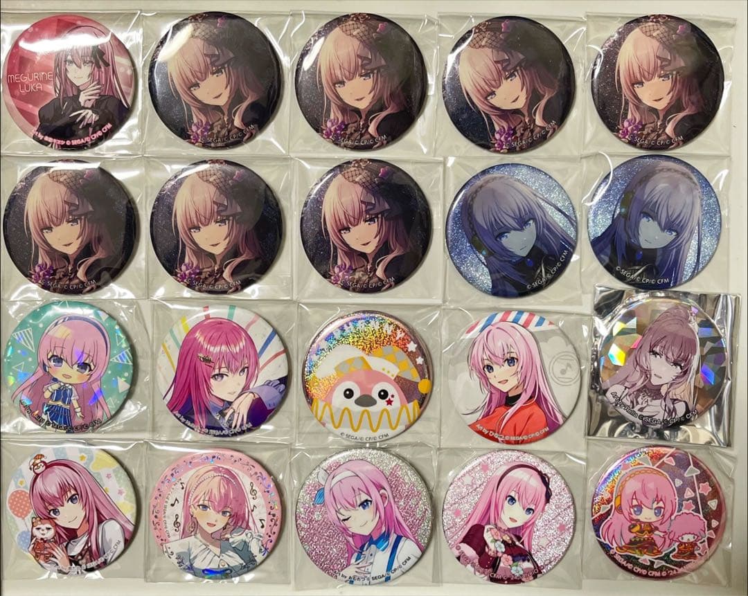 【12/16まで】巡音ルカ　缶バッジ