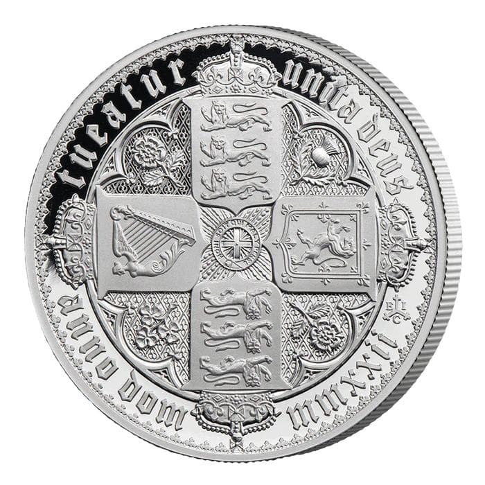 2022マスターピースゴシッククラウン1oz銀貨 PR69 (新品未使用)161