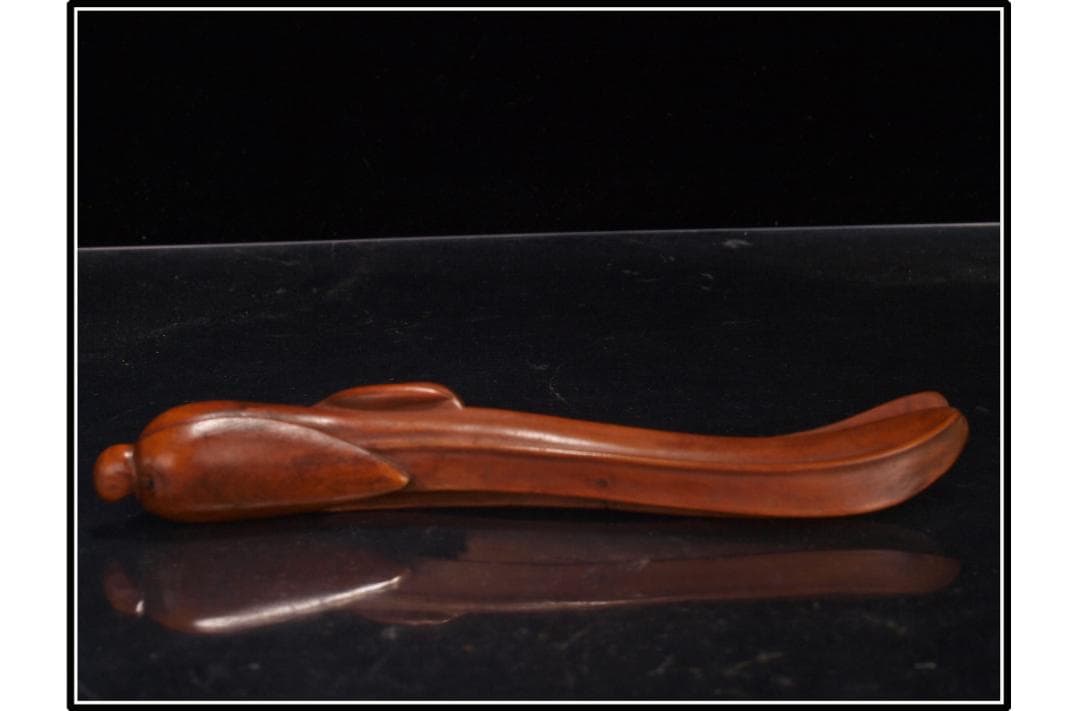 中国清時代の木製彫刻　激安骨董品 古美術 DE1513D2-2