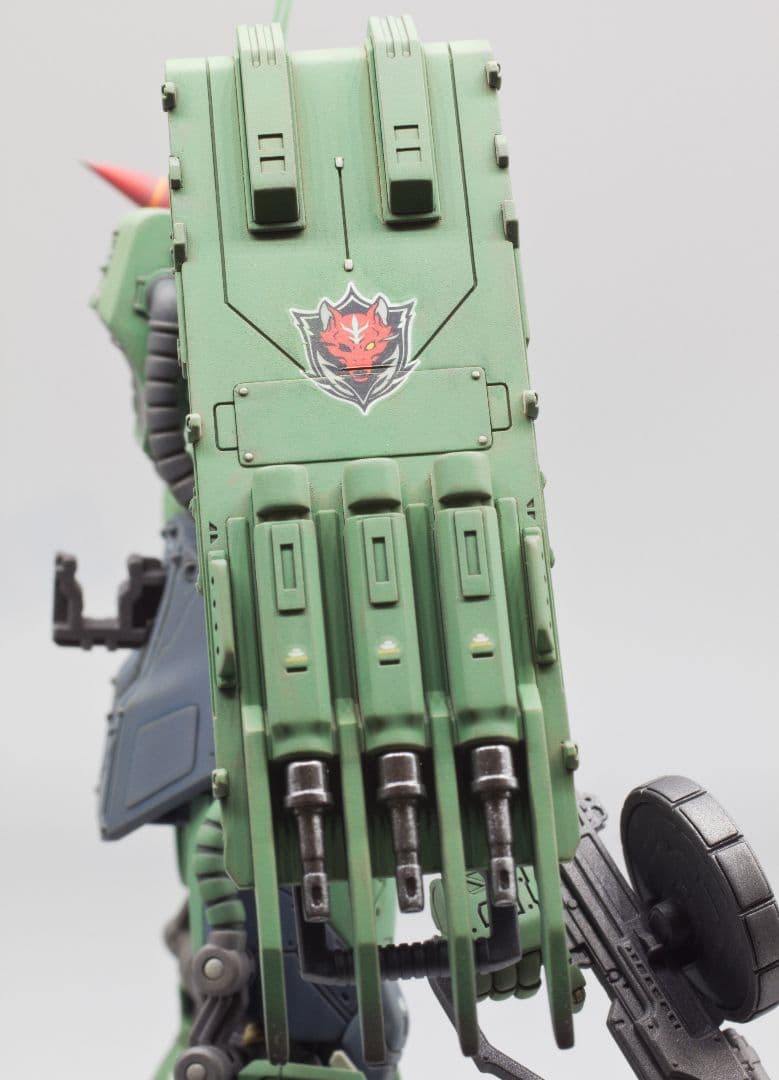 「復讐のレクイエム」HG 1/144 ザクII F型チャブス機　全塗装 完成品