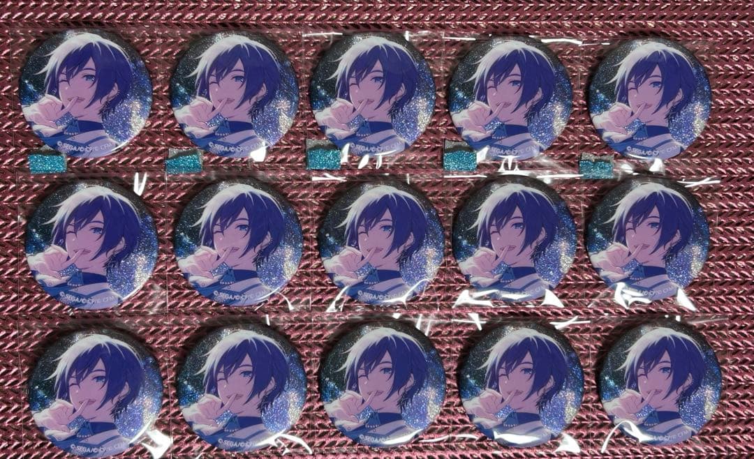 プロセカ グリッター缶バッジ KAITO 43A グリ缶 ×15点
