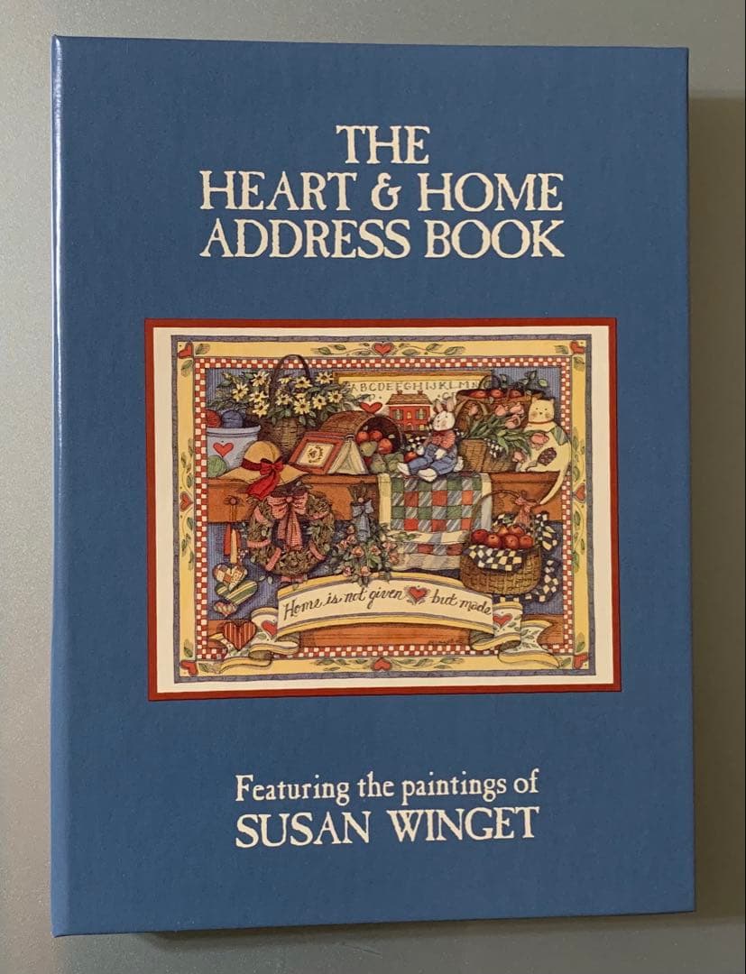 ラング社 SUSAN WINGET アドレスブック レトロ ヴィンテージ