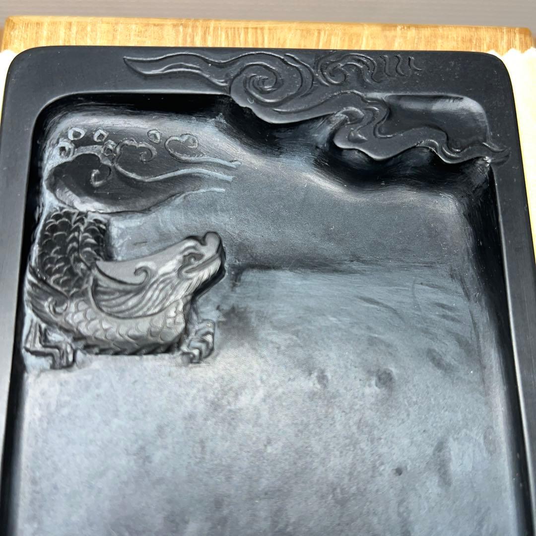 ⭕️雨端硯　竜雲硯　12代　雨宮弥兵衛　新品未使用美品　特殊研　高額　女性好み作品