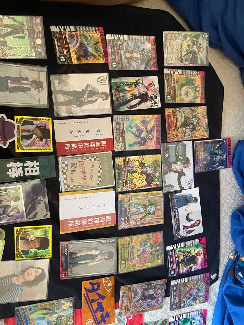 仮面ライダーダブル　カードコレクションまとめ売り　おまけ大量　バラ売り不可