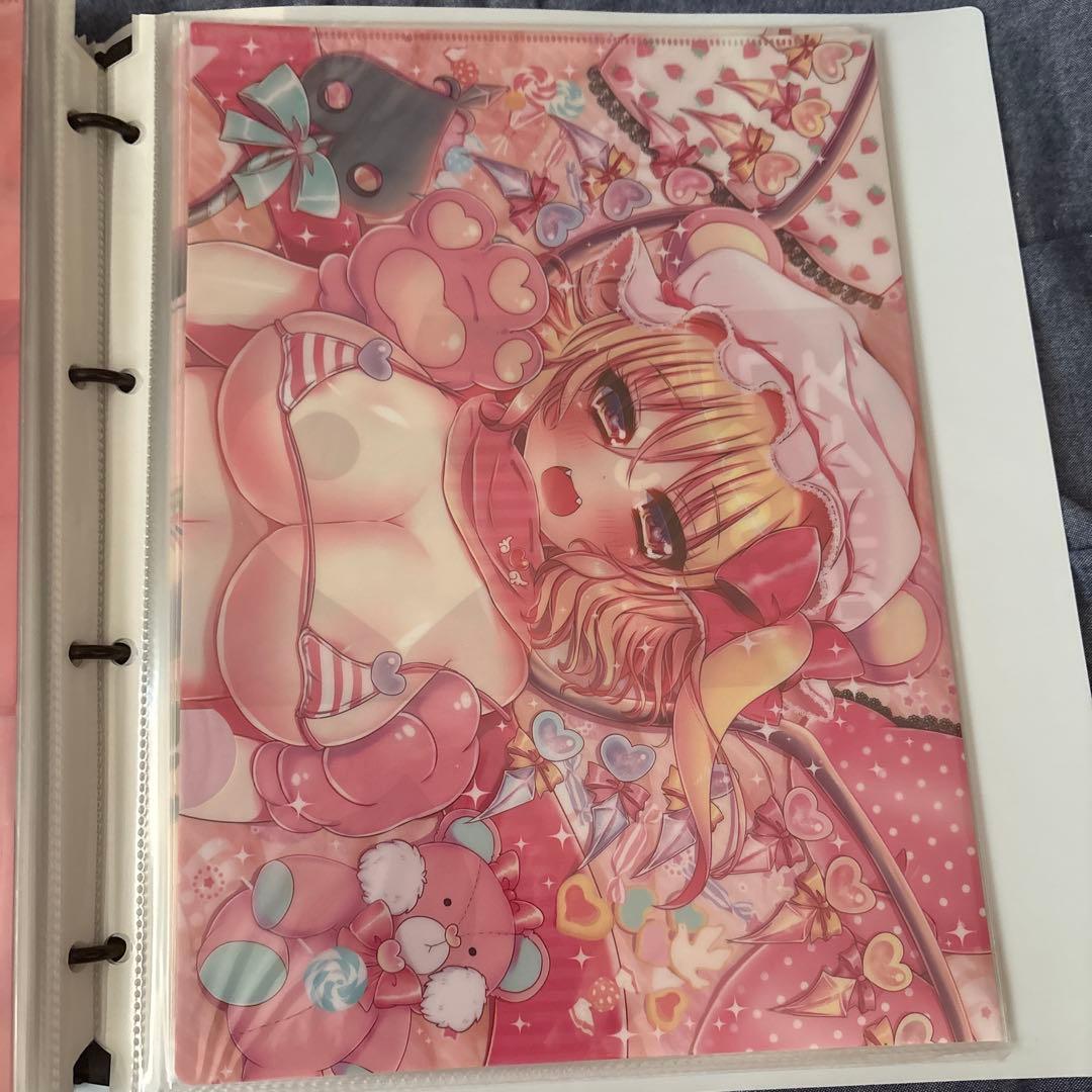 東方project フランドール　水着　美少女　クリアファイル　VY4