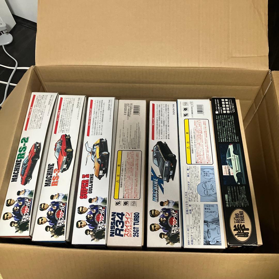スポーツカー　プラモデル　7個まとめ
