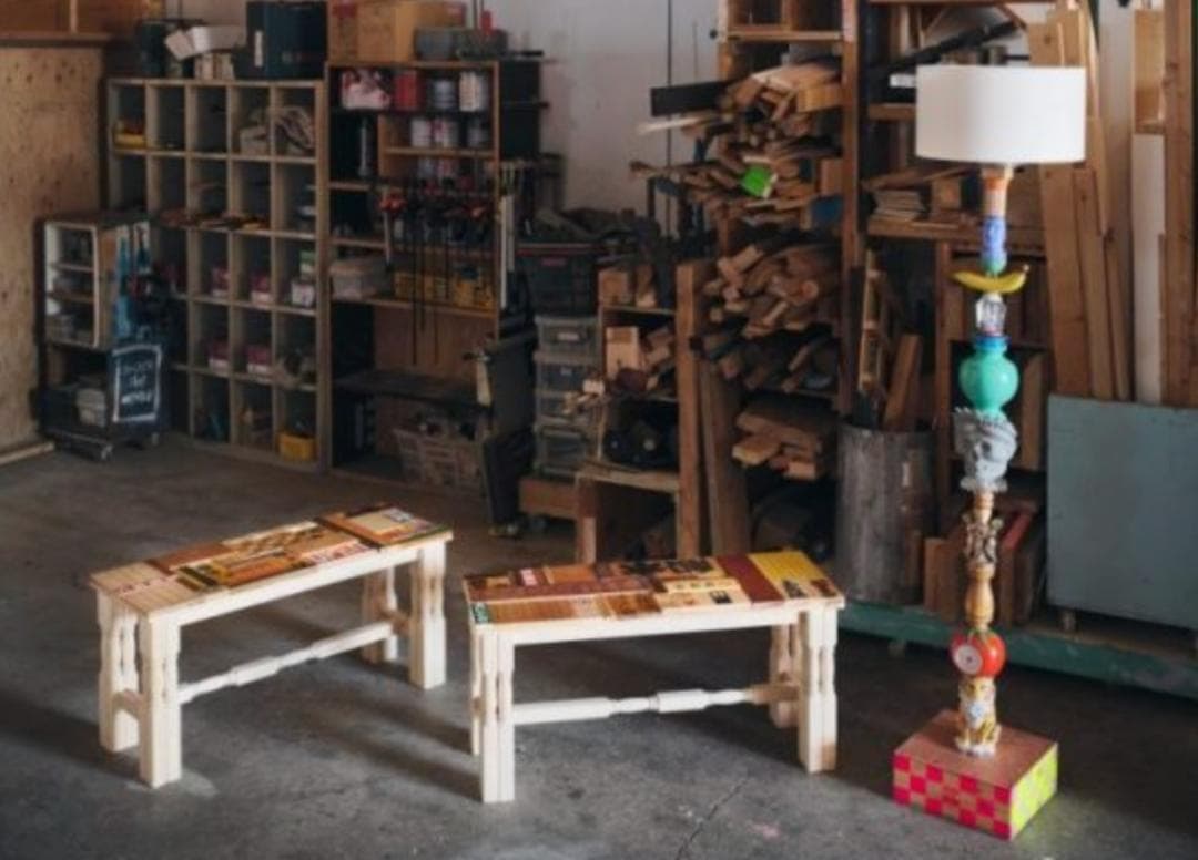 magma デザイン　アーティストユニット ロッキングチェア アート作品