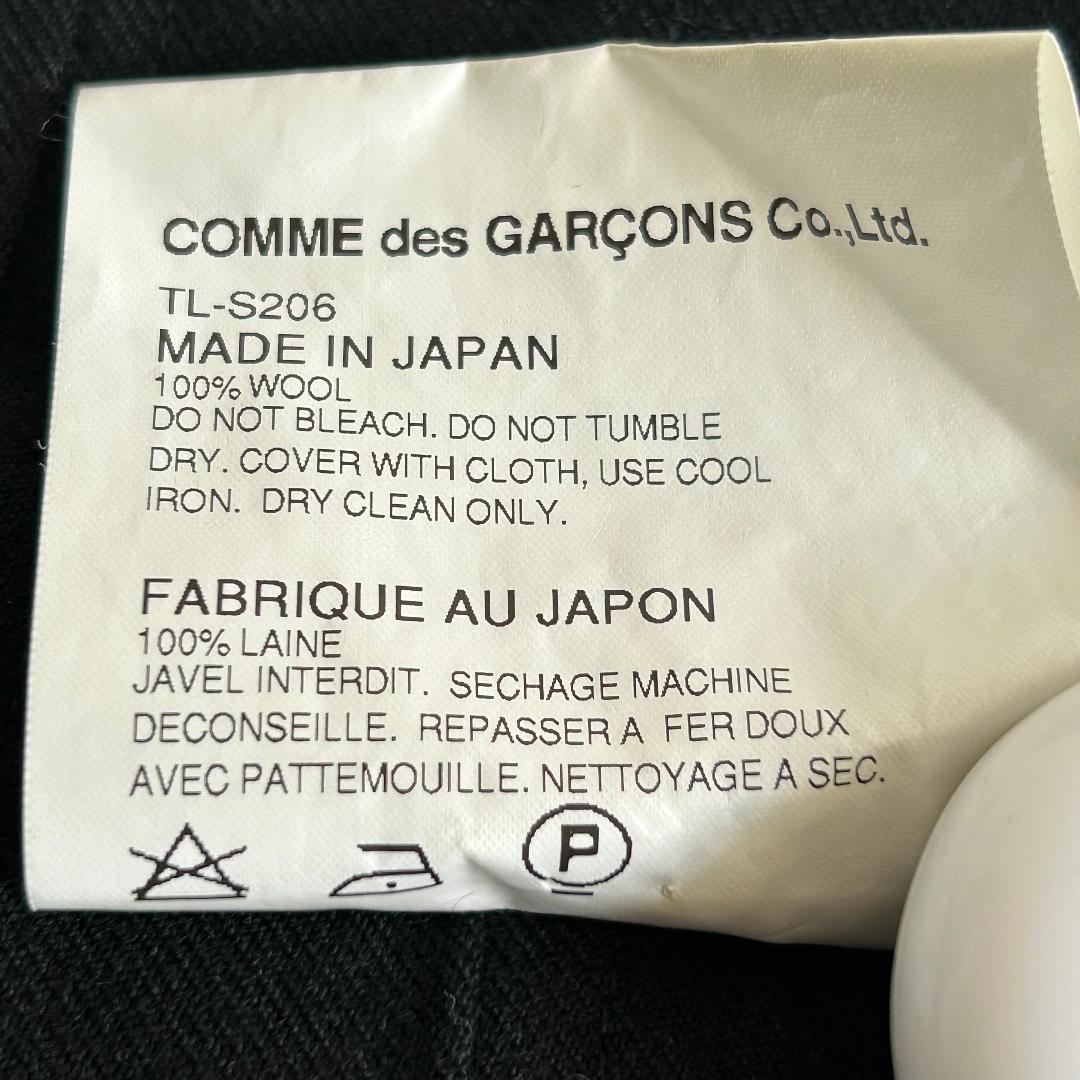 トリココムデギャルソン ウール 巻きプリーツスカート 膝丈　Sサイズ