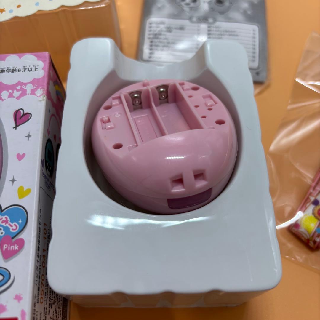 【美品】バンダイ　たまごっちみーつ　メルヘンみーつver ピンク　ストラップ付き