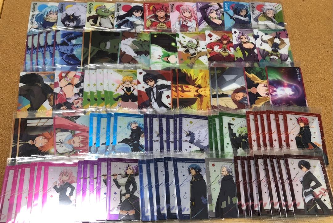 転生したらスライムだった件 まおりゅう 転スラ ウエハース カード セット