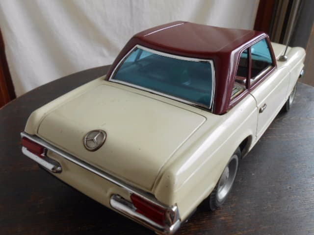 傑作★ 超希少！増田屋 マスダヤ ベンツ 230SL 超大型 ブリキ 玩具