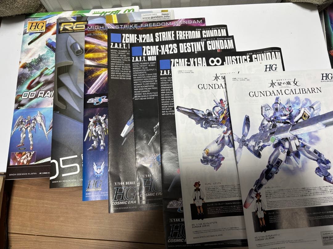 HG RGガンプラ 22体セット 主役機　完成品　未組立品新品含む ジャンク