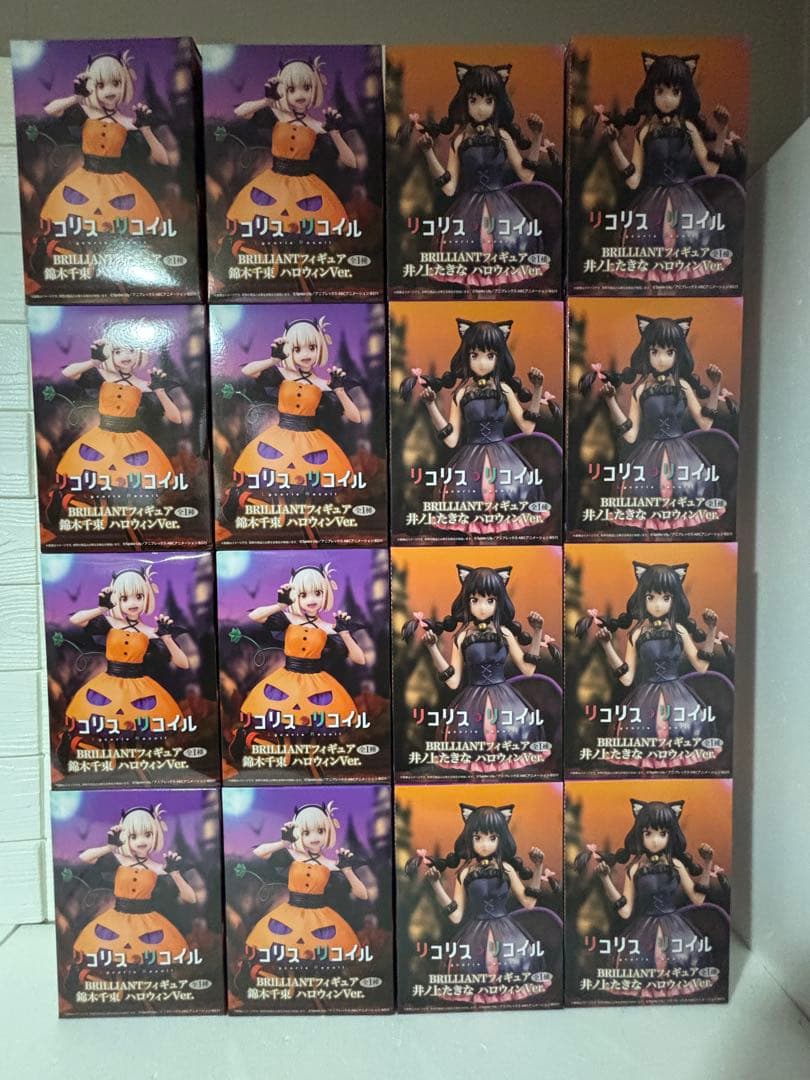 プライズフィギュア　リコリスリコイル　錦木千束　井ノ上たきな　１６点