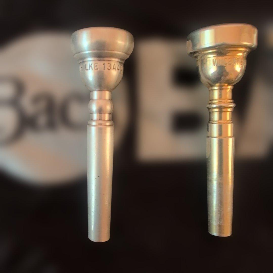 Bach トランペット 本体 銀メッキ　180ML37SP マウス７本等８