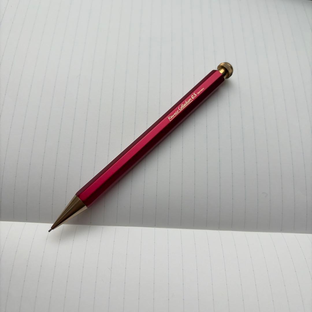 カヴェコスペシャル レッドエディション シャープペンシル 0.5mm 箱付き