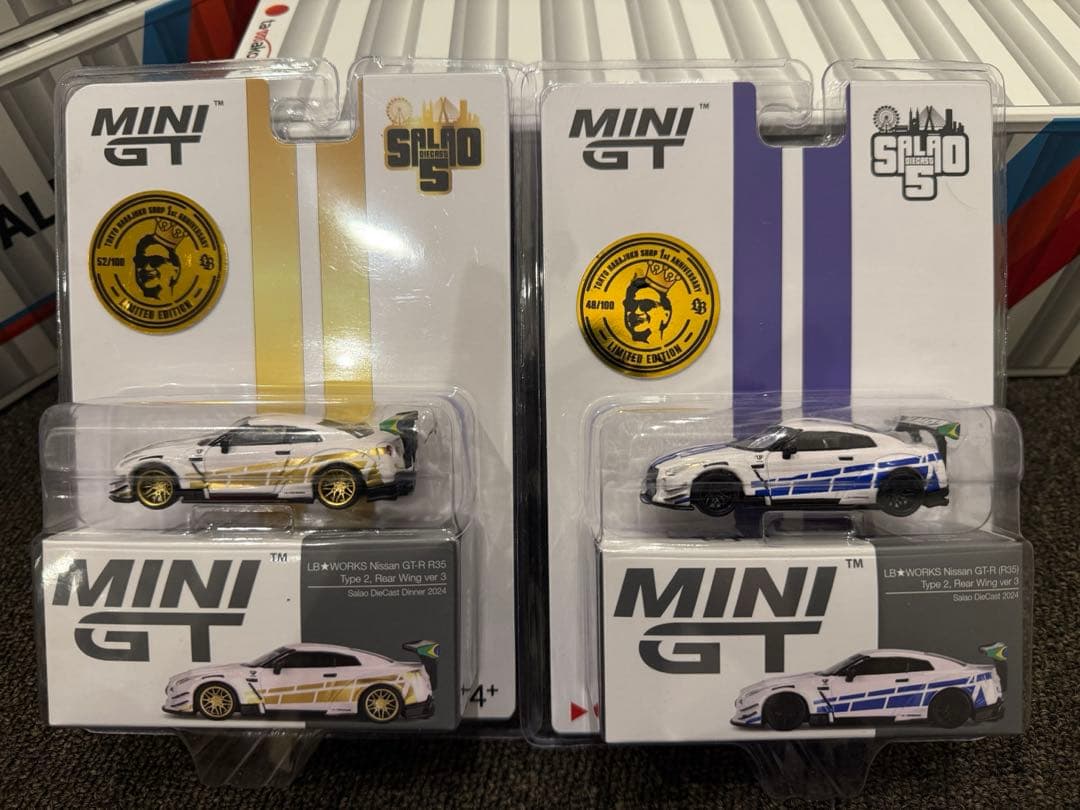 MiniGT ブラジル コンベンション SD5 LB Works R35 2台