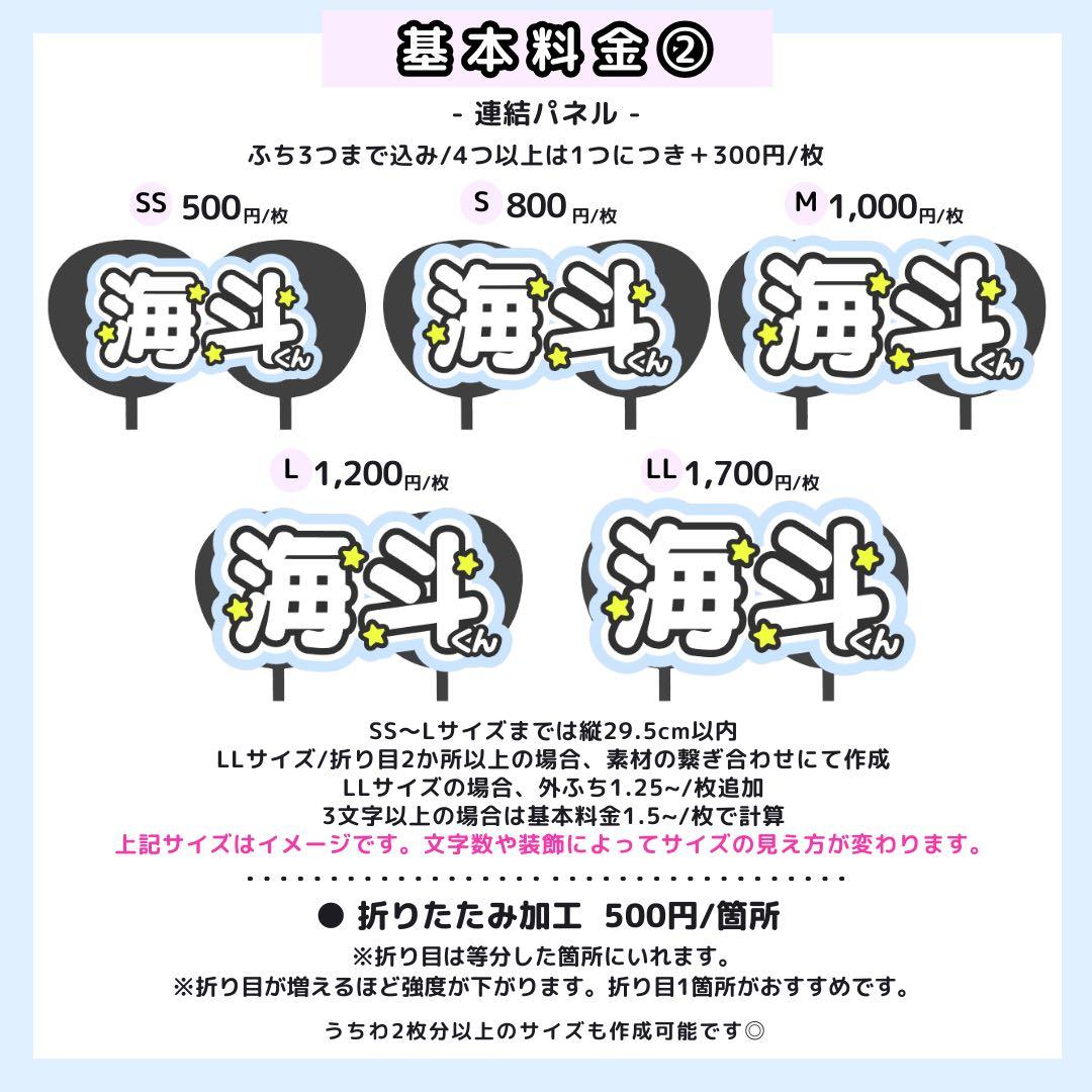 【1月19日/りょう】m♡様うちわ文字オーダー うちわ屋さん 団扇屋 文字パネル