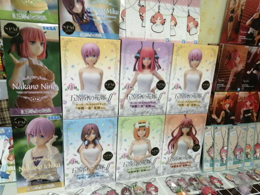 【確認用ページ】 五等分の花嫁 一花 二乃 三玖 四葉 五月 フィギュア 五つ子
