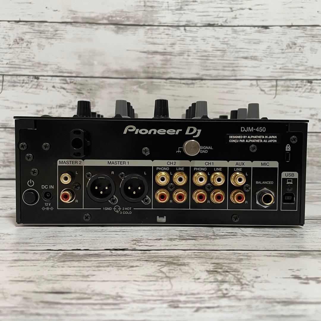 Pioneer DJM - 450 & DECKSAVER DJ ミキサー