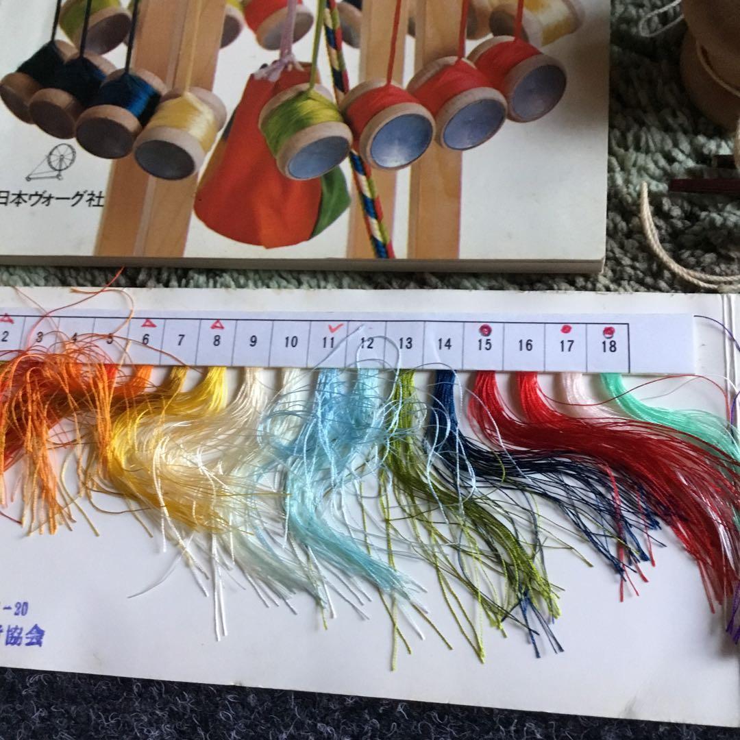 木製組紐台