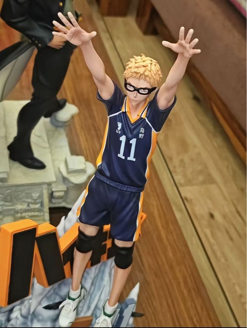ハイキュー!! 月島蛍 ガレージキット ガレキ スタチュー①