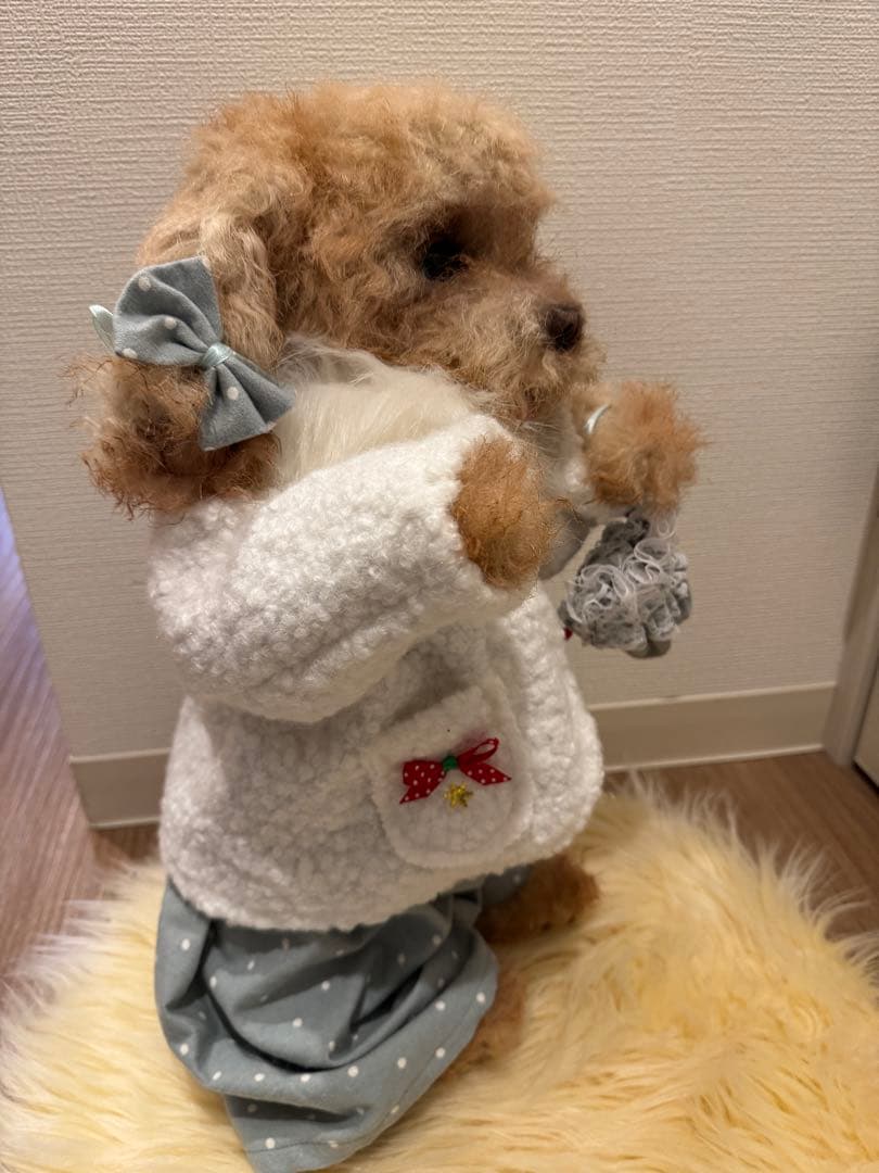 海外作家様作　アートドール　トイプードル