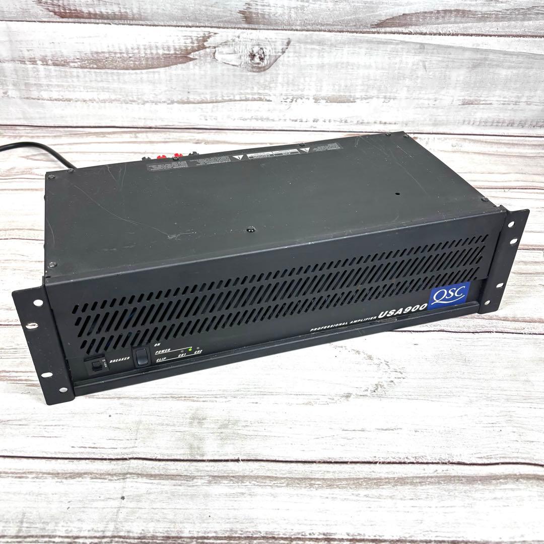 QSC USA 900 パワーアンプ ②