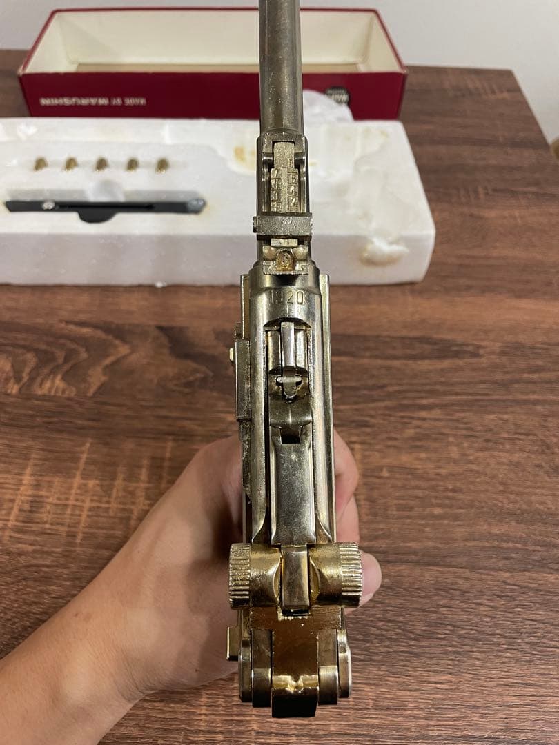 Luger P-08 8 inch Barrel モデルガン