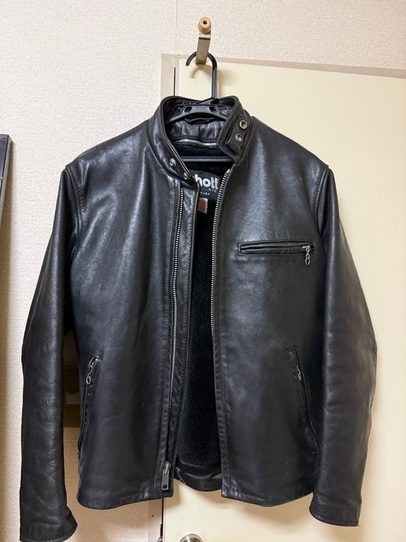 Schottシングルライダース641 サイズ36 M相当